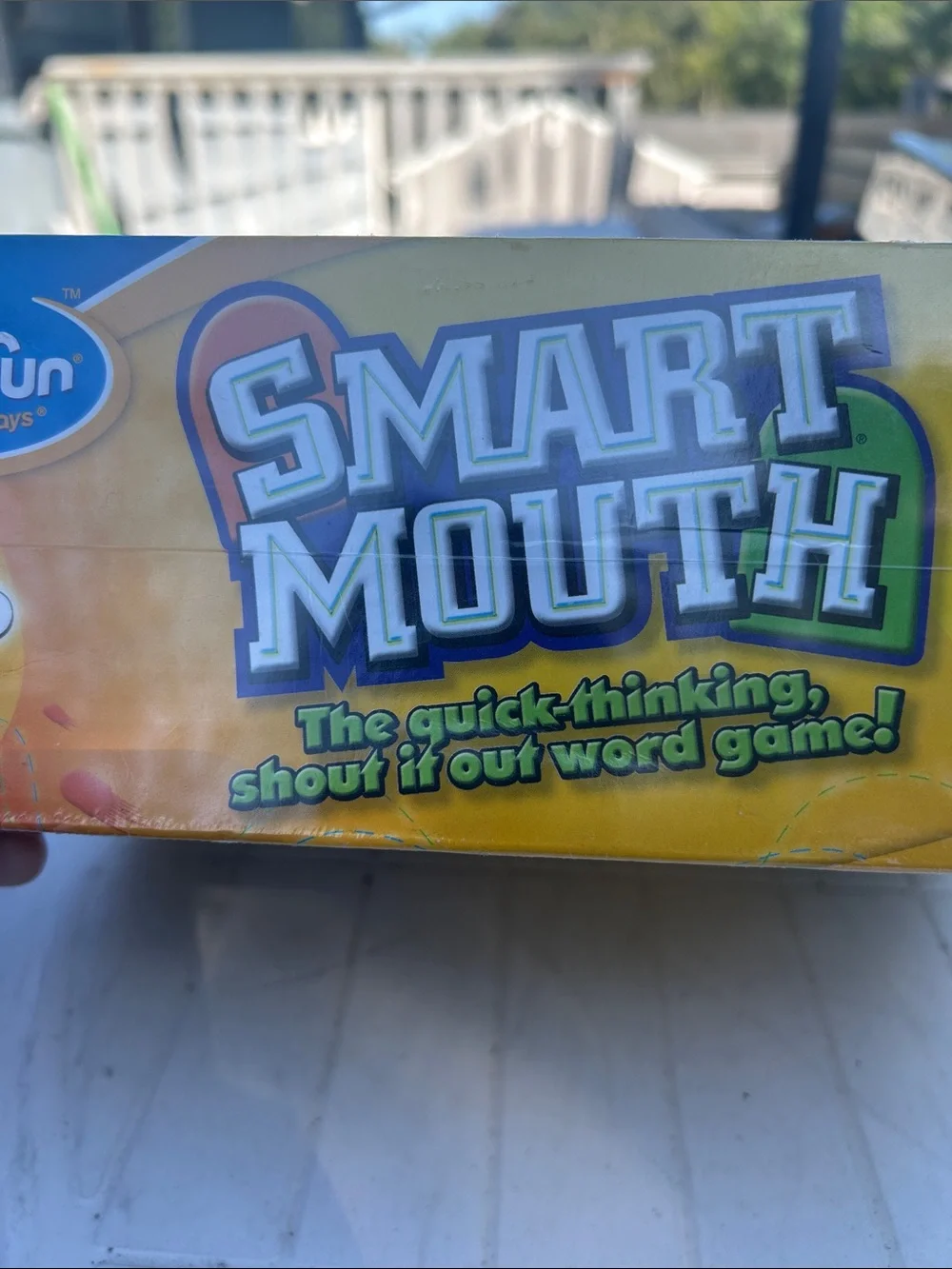 NIB ThinkFun Smart Mouth Game - Orange & Blue Box